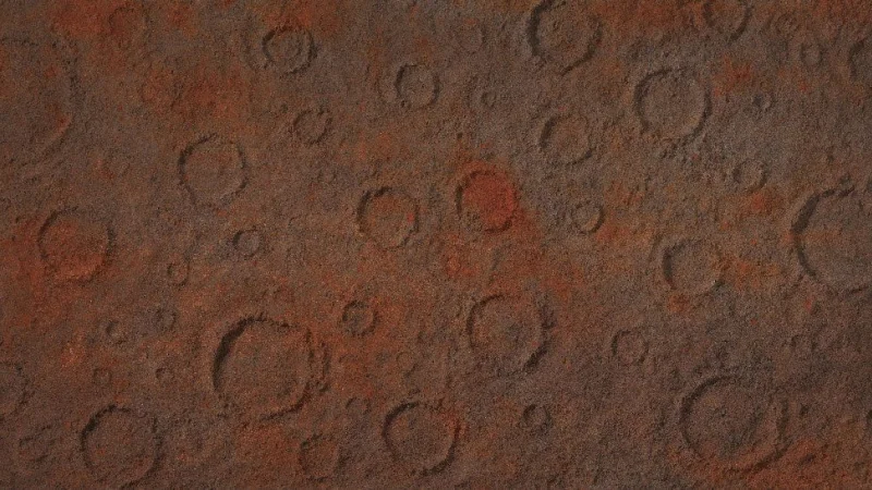 Panneau Lunaire Oxydé