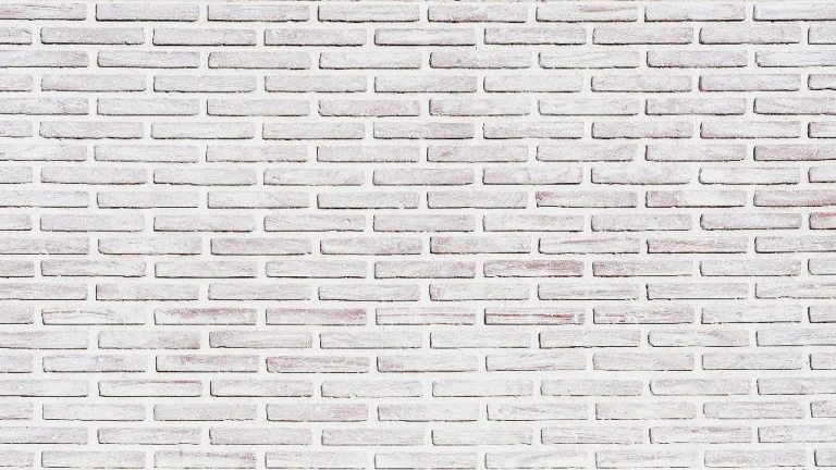 Panneau Brique Vieille Blanche Frottée