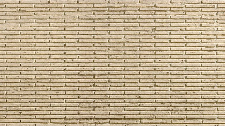 Panneau Brique Adobe Ocre