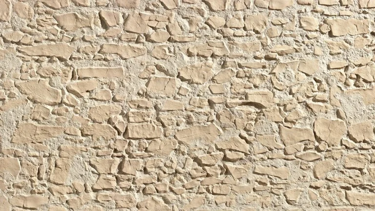 Panneau Pierre Sèche Ocre