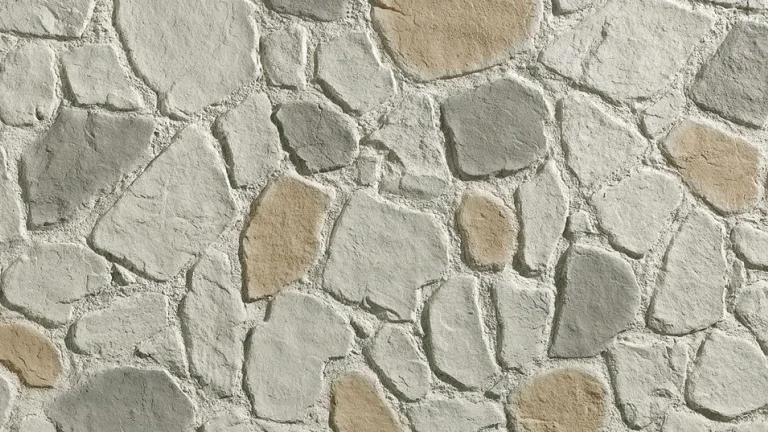 Panneau Grandes Pierres Multicolore