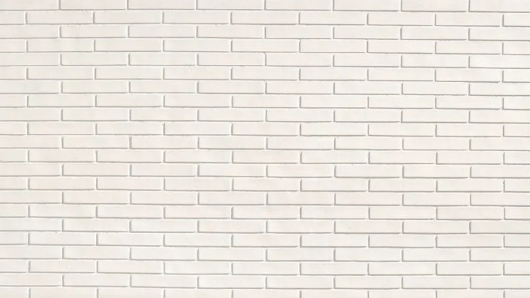 Panneau Brique Nouvelle Blanche