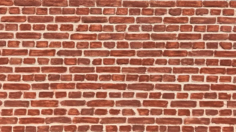 Panneau Brique Rustique Rouge