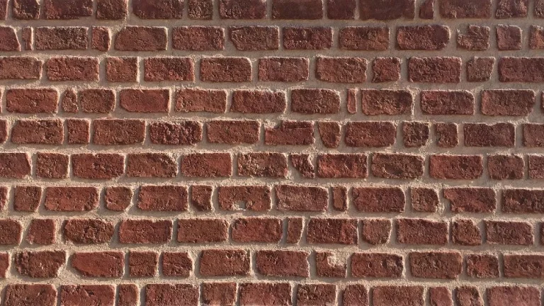 Panneau Pavé Massif Rouge