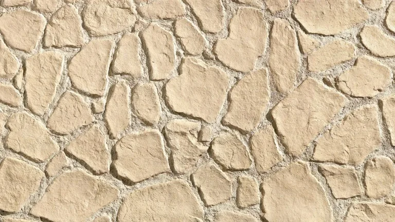 Panneau Grandes Pierres Ocre