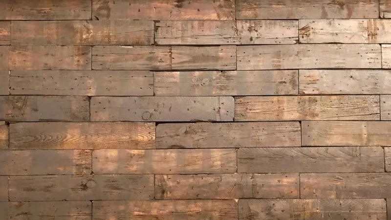 Panneau Palette Iroko